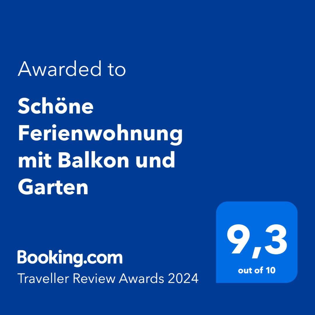 Schoene Ferienwohnung Mit Balkon Und Garten Nonnweiler Exterior foto